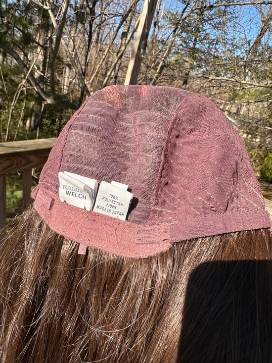 Raquel Welch Mesmerized Hand tied, lace front, mono top wig, Black Coffee - Picture 9 of 10